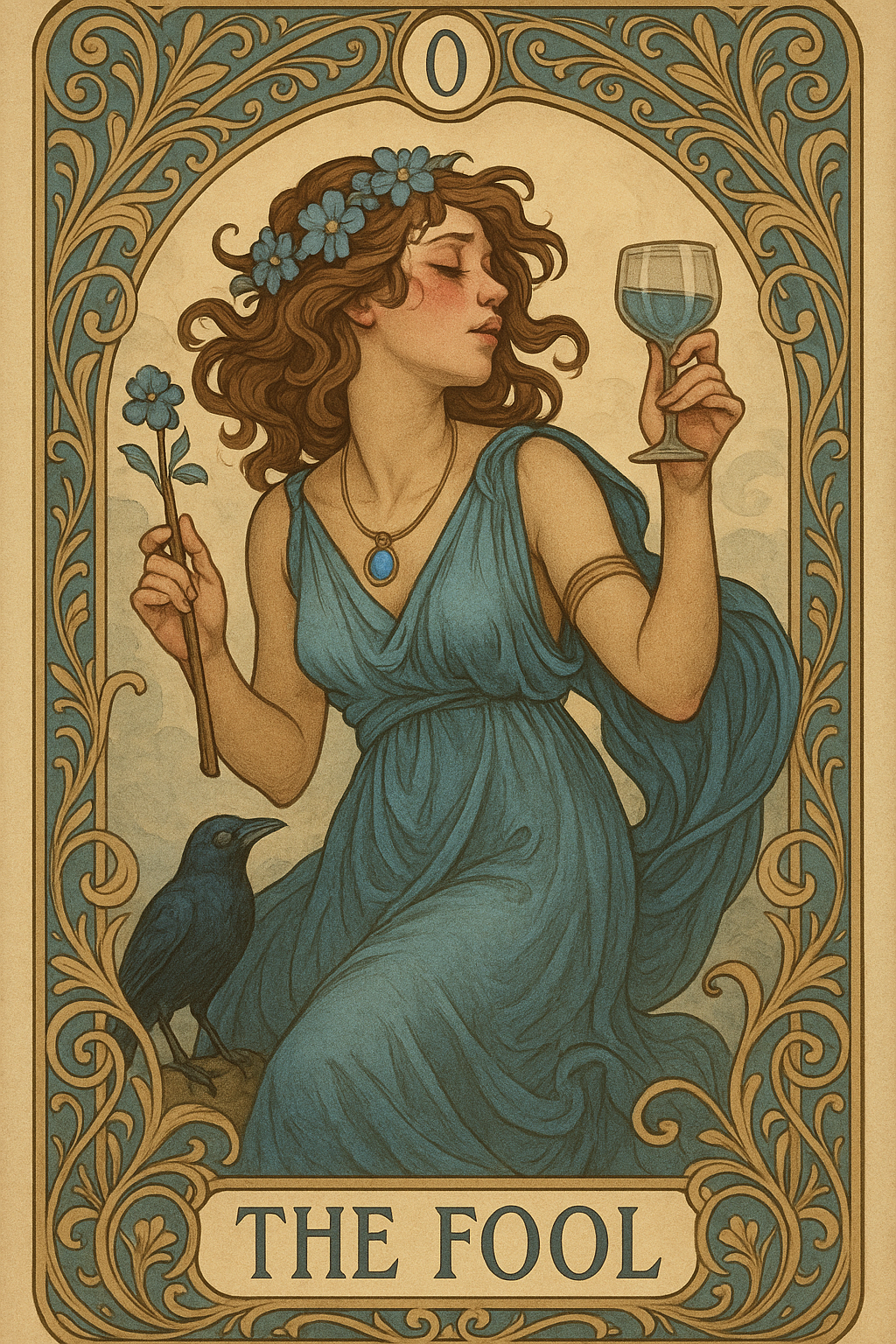 The Fool (0) (Reversed)