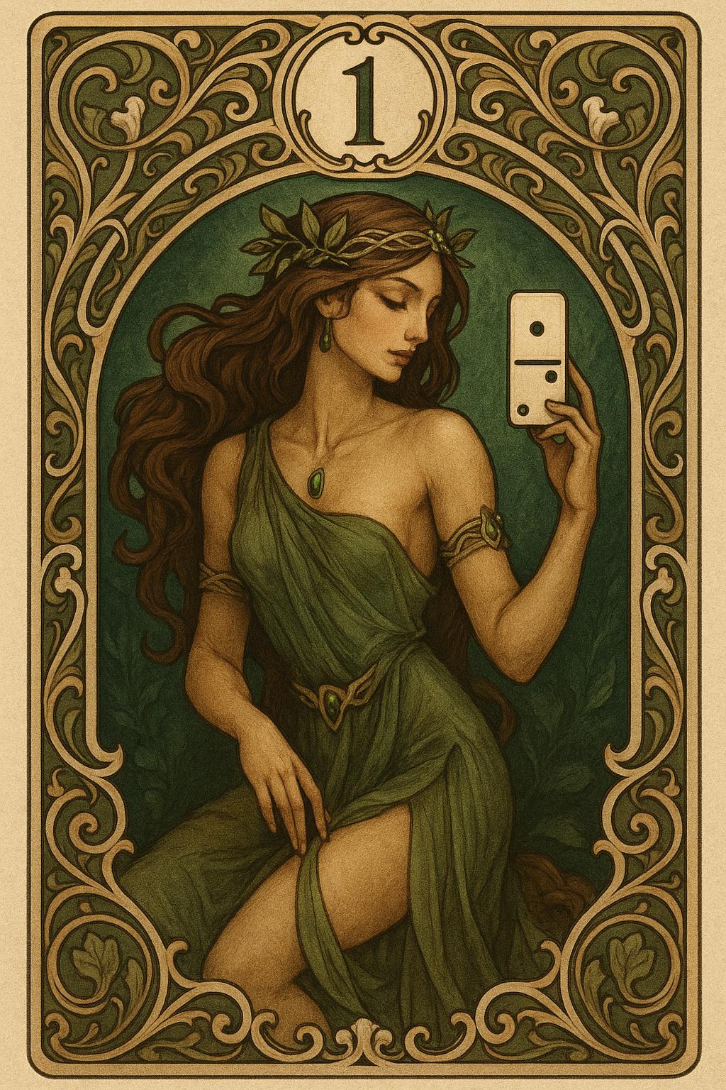 Card 1 (reversed)
